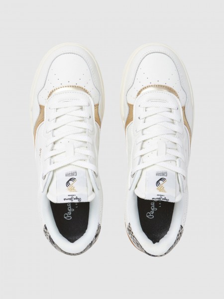 Tenis Mujer Blanco Pepe Jeans London
