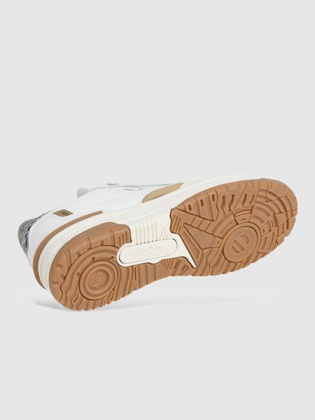 Tenis Mujer Blanco Pepe Jeans London