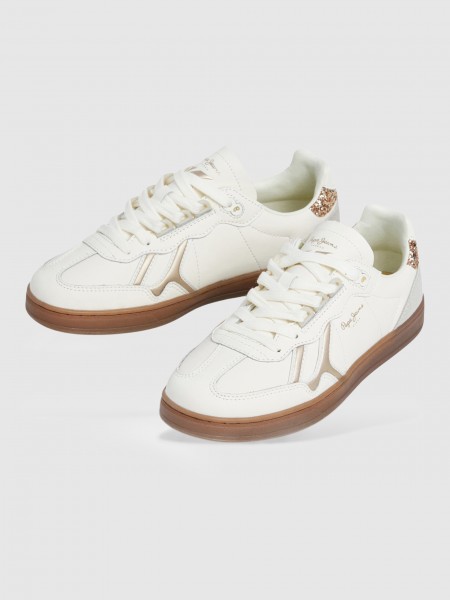 Tenis Mujer Blanco Pepe Jeans London
