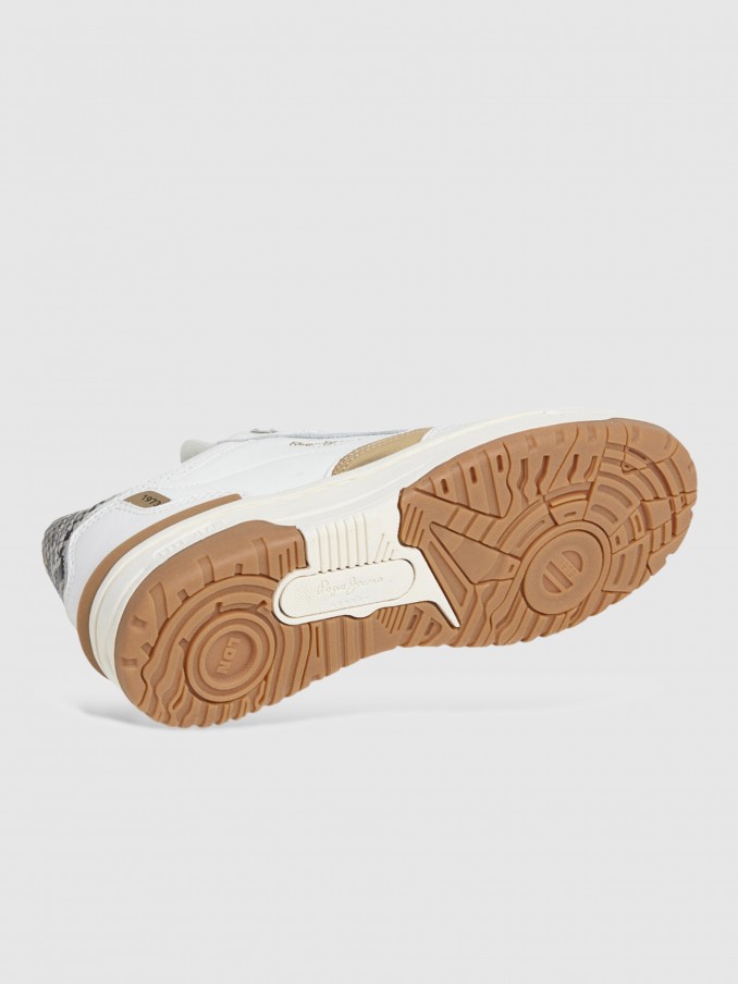 Tenis Mujer Blanco Pepe Jeans London