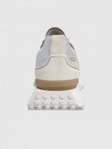 Tenis Mujer Oro Pepe Jeans London