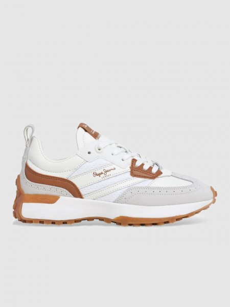 Tenis Mujer Blanco Pepe Jeans London