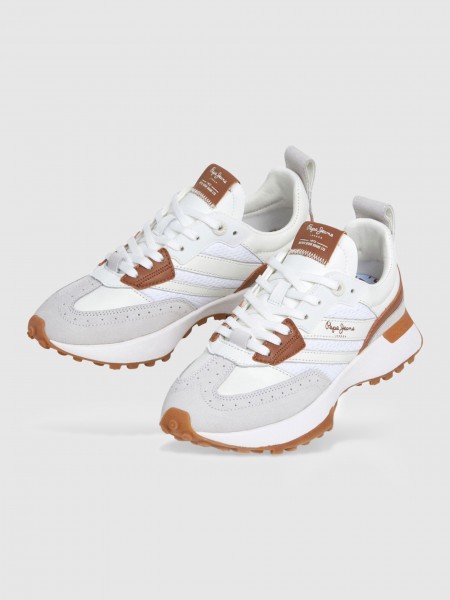 Tenis Mujer Blanco Pepe Jeans London