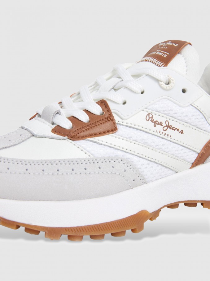 Sneakers Woman White Pepe Jeans London