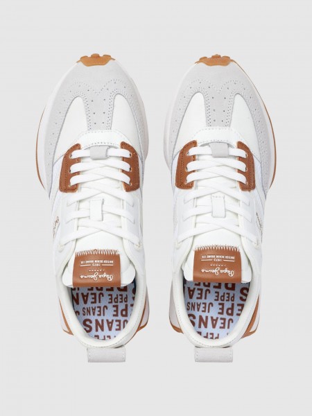 Tenis Mujer Blanco Pepe Jeans London