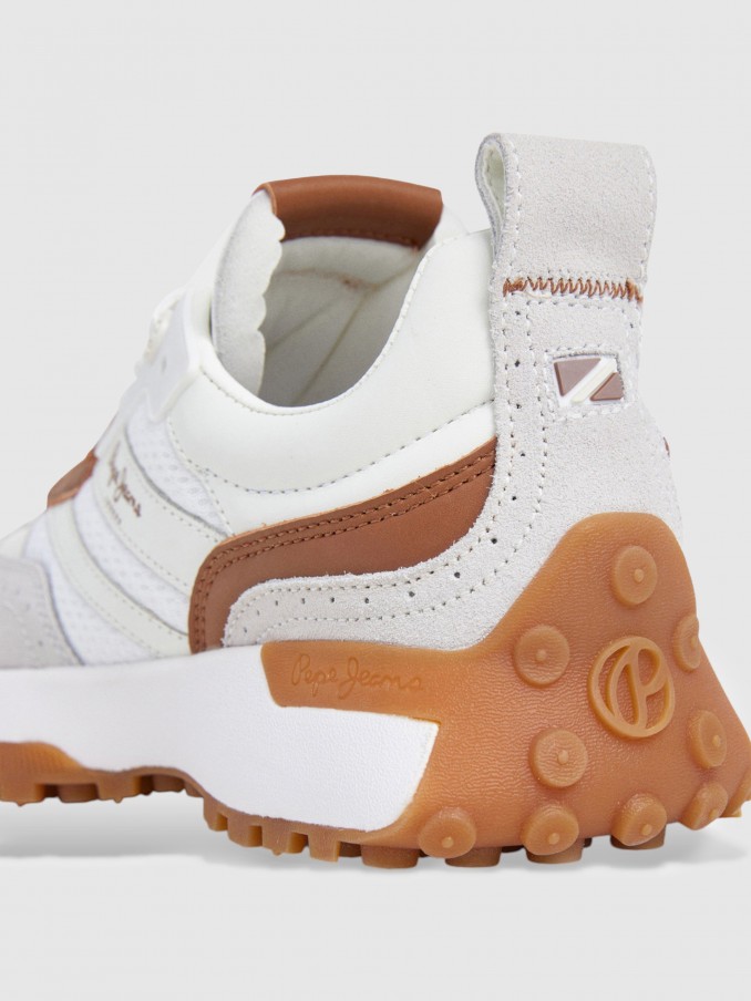 Sneakers Woman White Pepe Jeans London