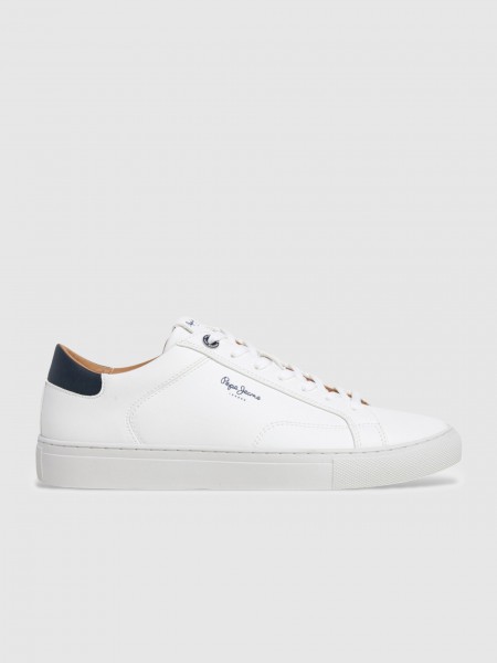 Tenis Hombre Blanco Pepe Jeans London