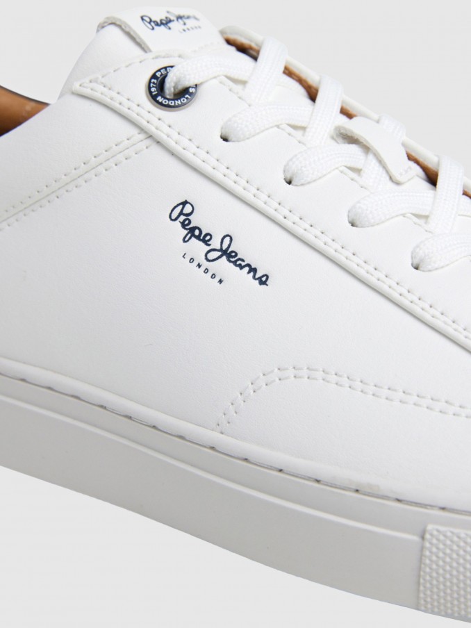 Sneakers Man White Pepe Jeans London