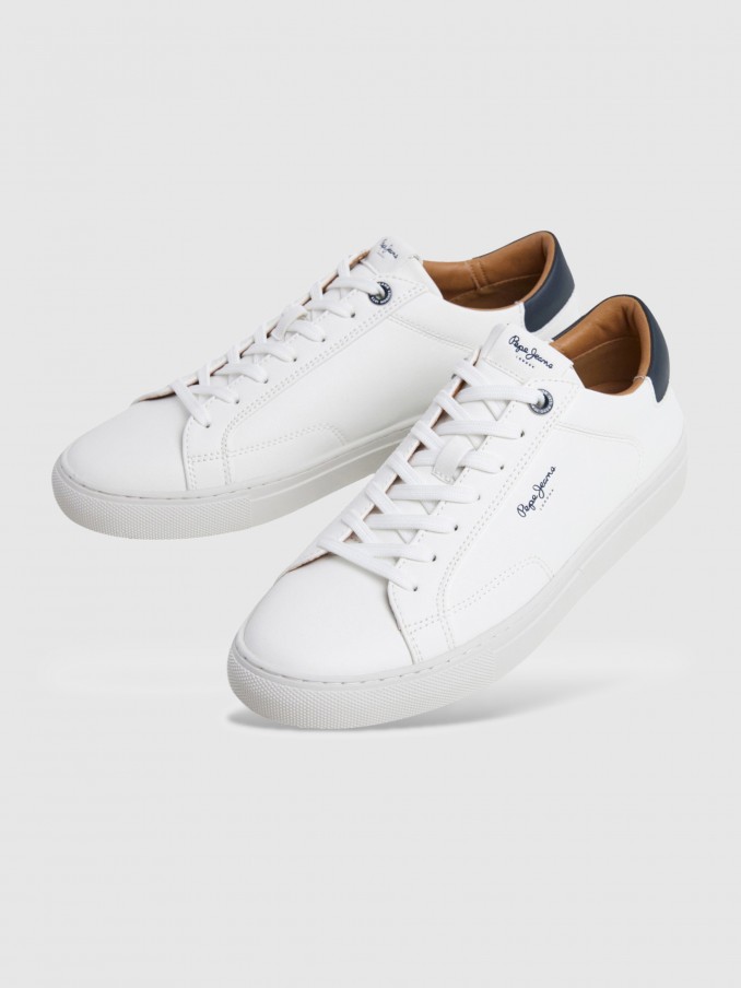Tenis Hombre Blanco Pepe Jeans London