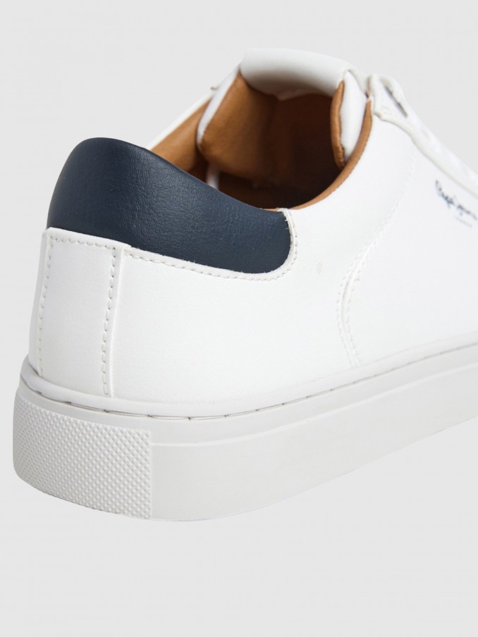 Sneakers Man White Pepe Jeans London