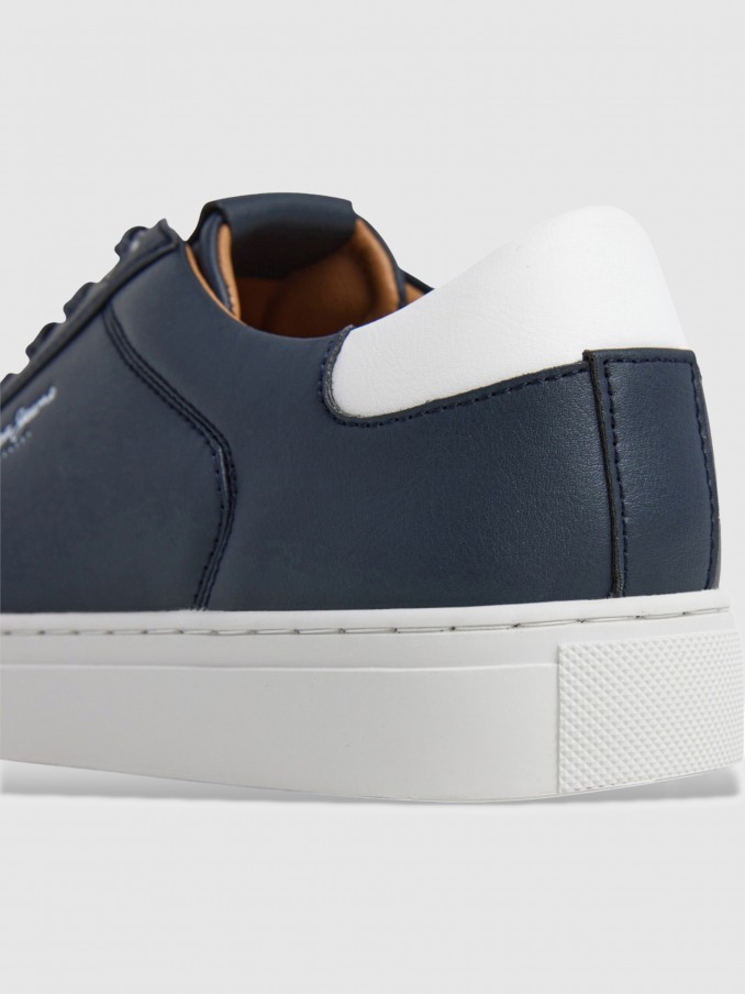 Sneakers Man Navy Blue Pepe Jeans London