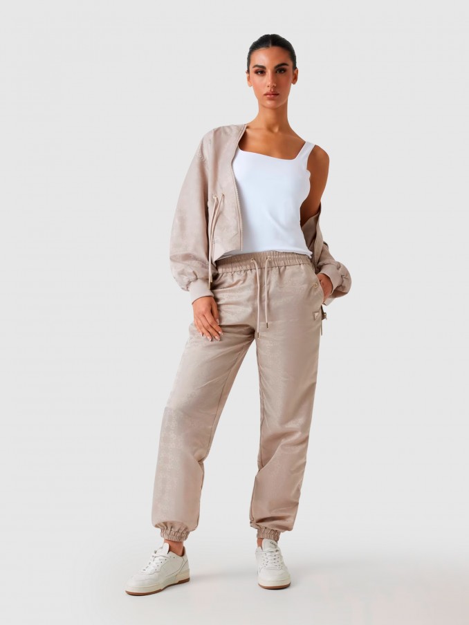 Pantalones Mujer Beige Guess Underwear