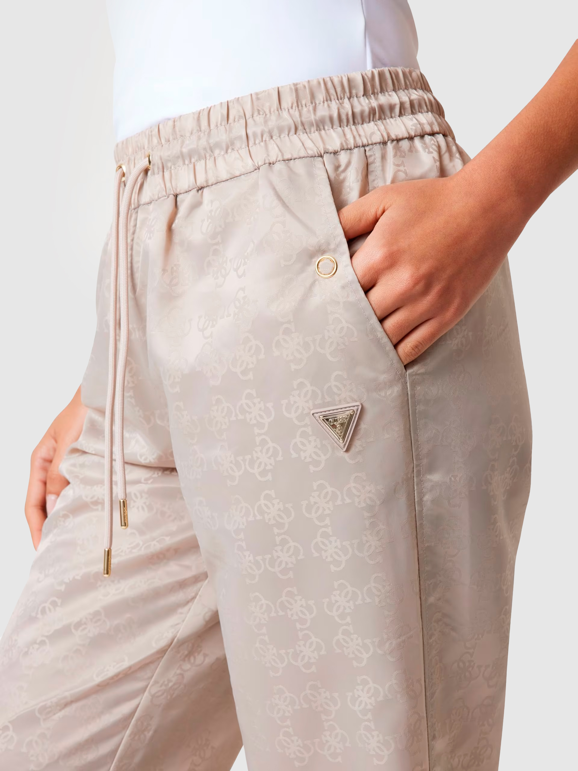 Pantalones Mujer Beige Guess Underwear