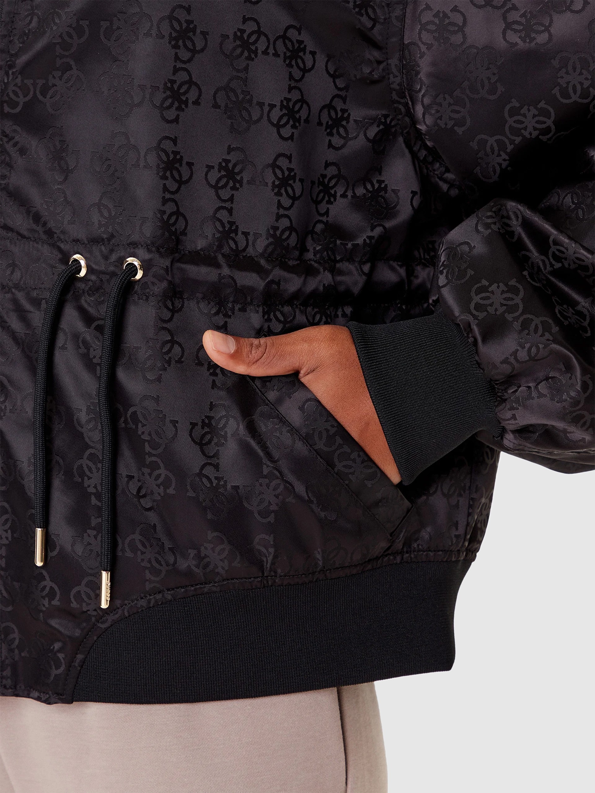 Chaqueta Mujer Negro Guess Underwear