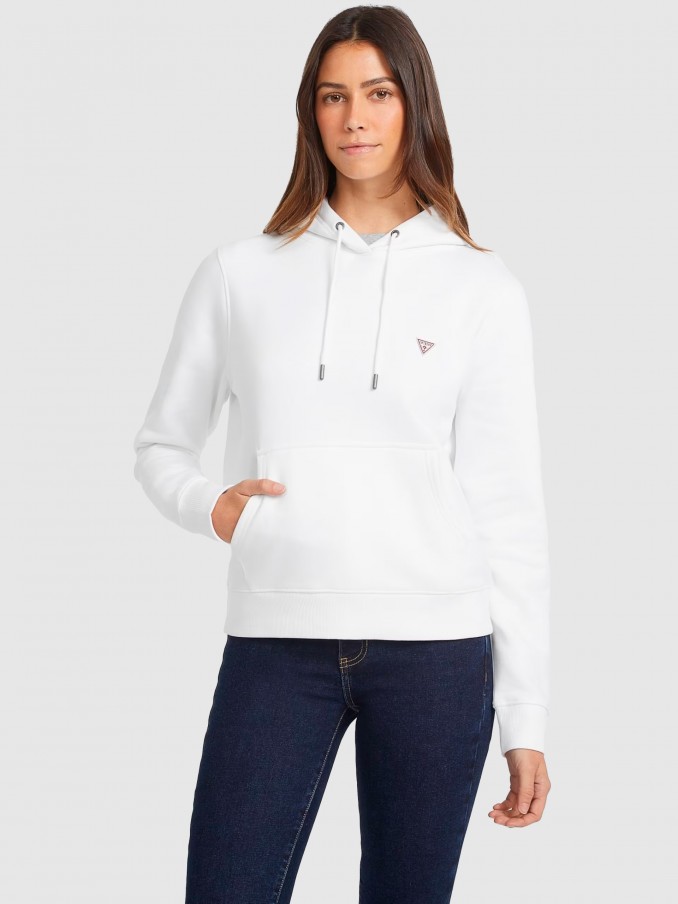 Jersey Mujer Blanco Guess Jeans