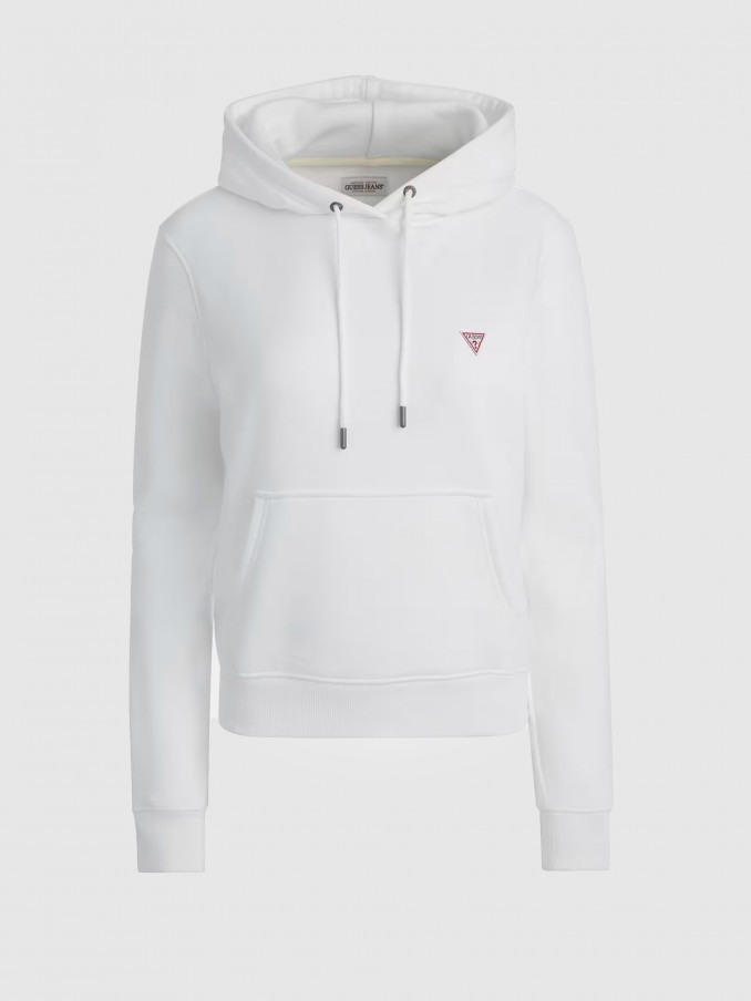 Jersey Mujer Blanco Guess Jeans