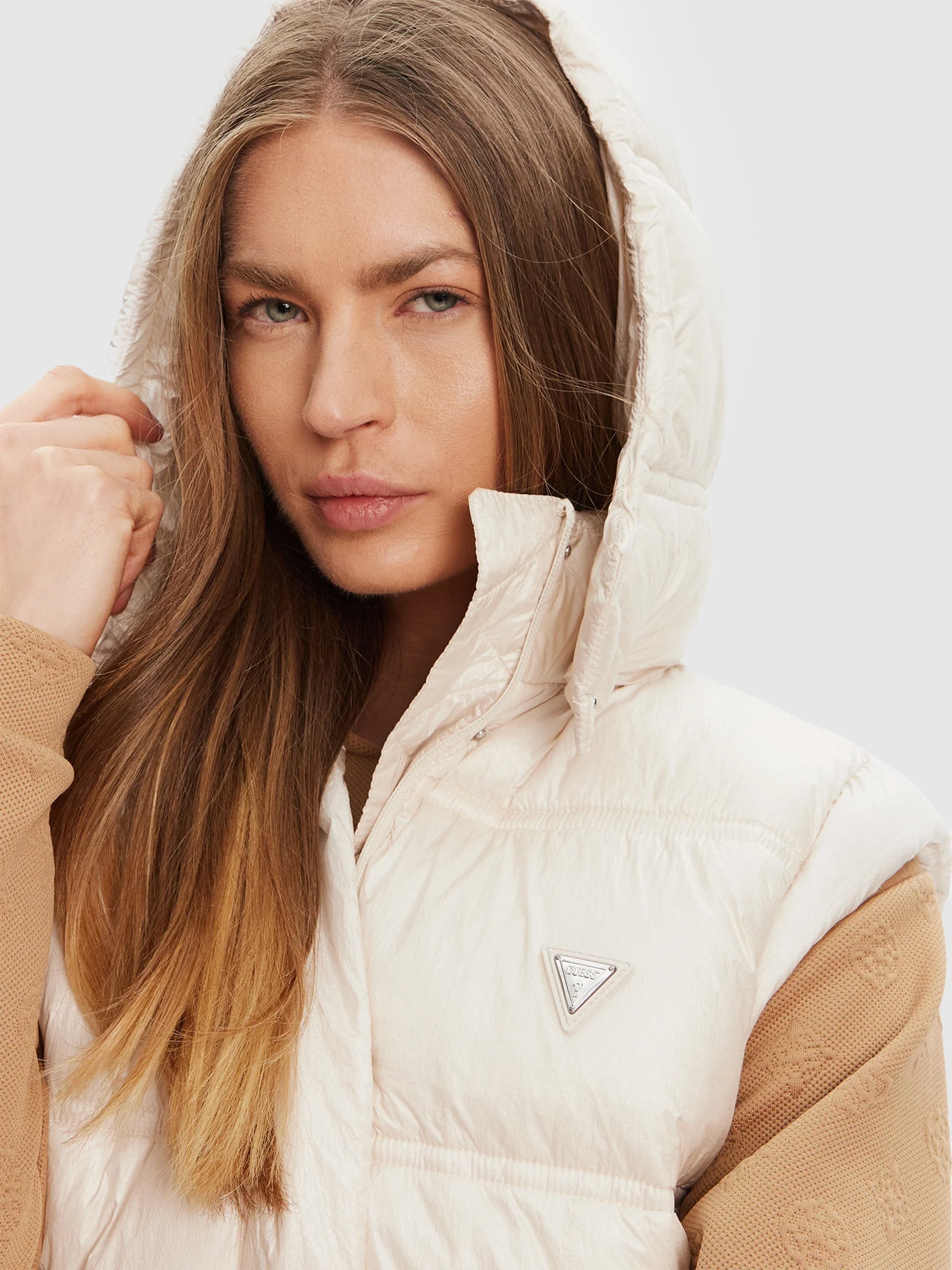 Jacket Woman Cream Guess