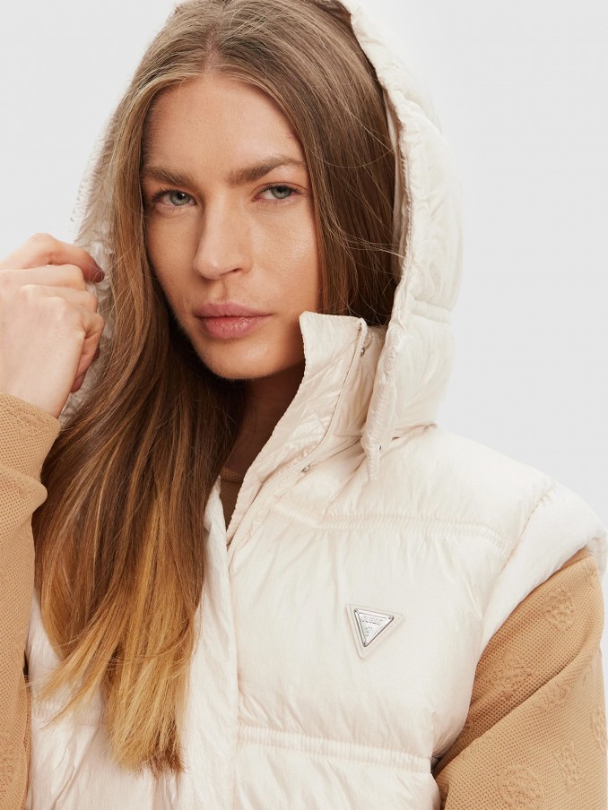 Jacket Woman Cream Guess