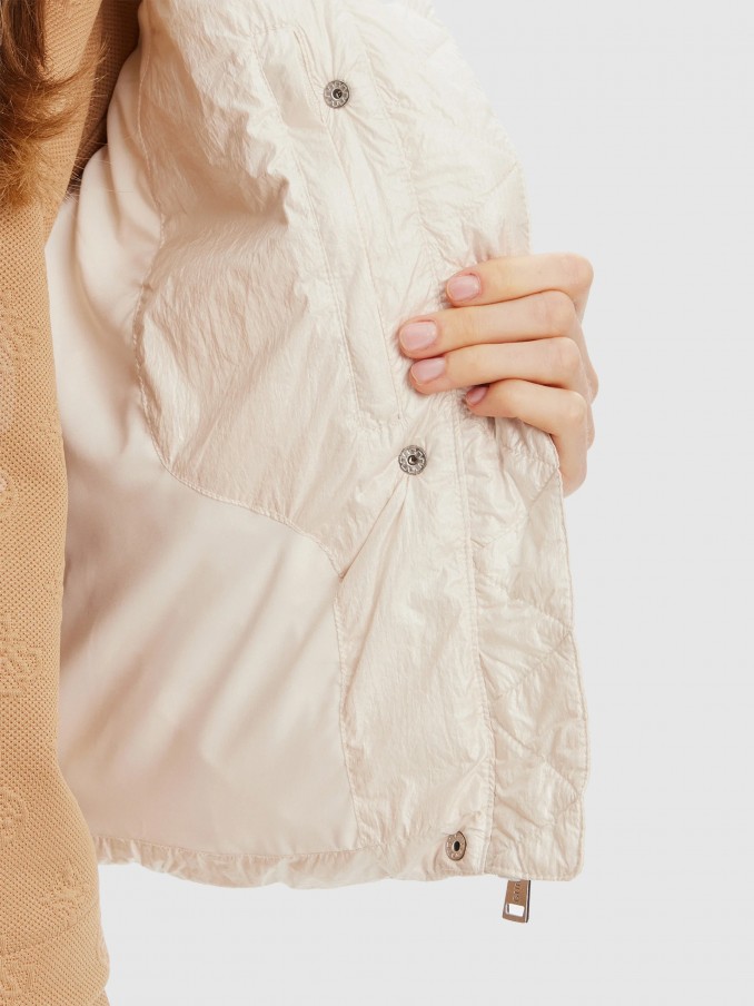 Jacket Woman Cream Guess