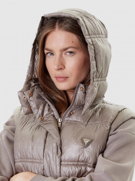 Chaqueta Mujer Marrn Guess