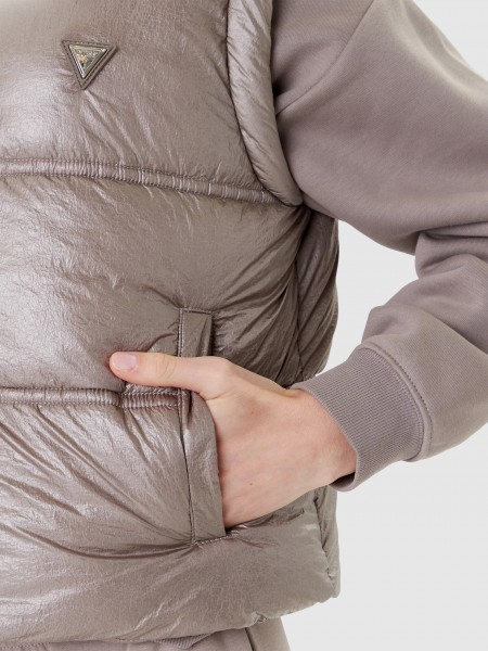 Chaqueta Mujer Marrn Guess