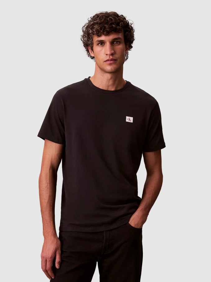 T-Shirt Man Black Calvin Klein