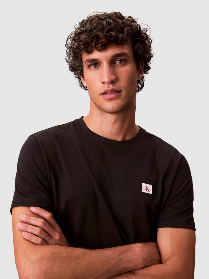 T-Shirt Man Black Calvin Klein