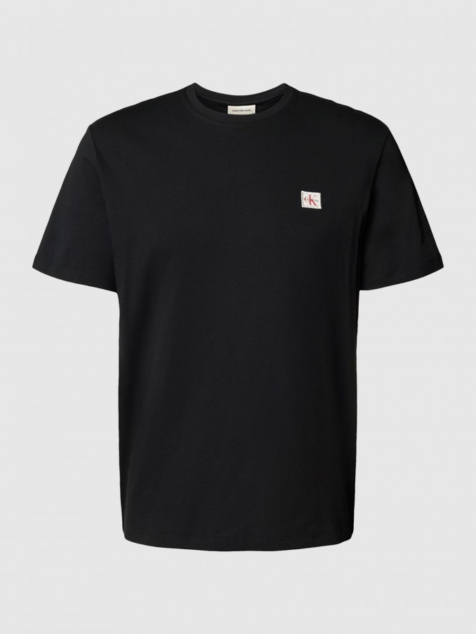 T-Shirt Man Black Calvin Klein