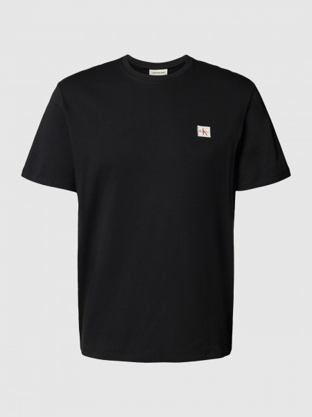 T-Shirt Man Black Calvin Klein