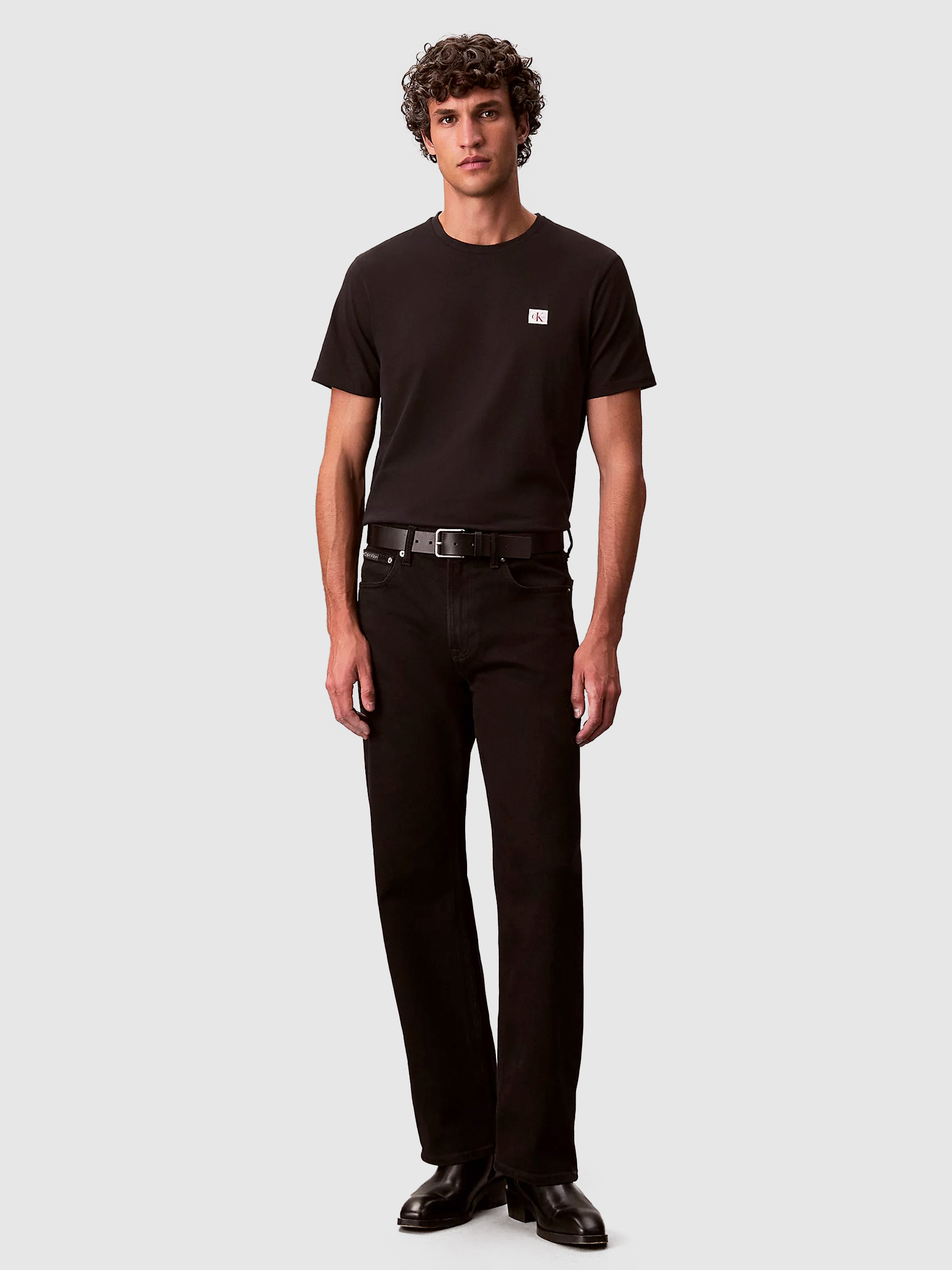 T-Shirt Man Black Calvin Klein