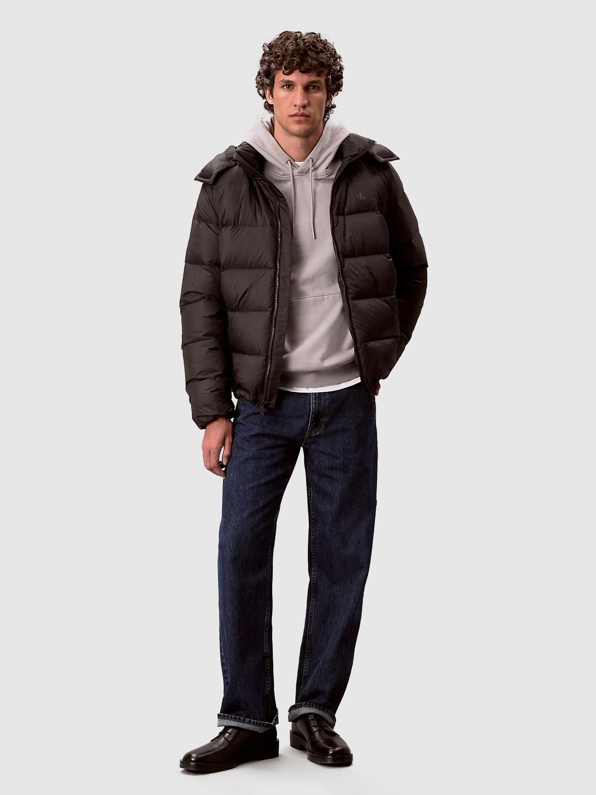 Chaqueta Hombre Negro Calvin Klein