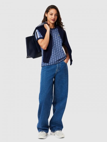 T-Shirt Mulher Lacoste