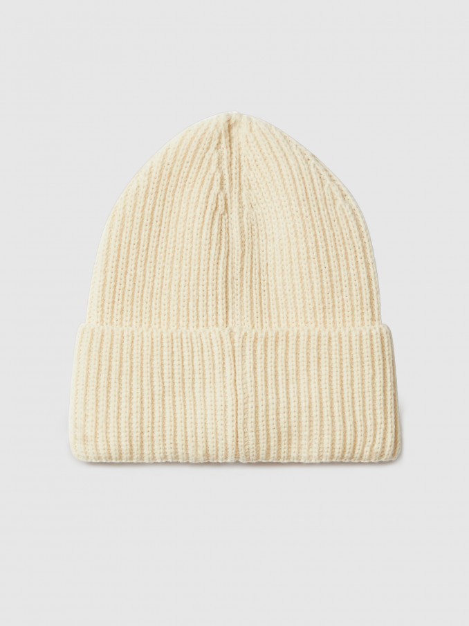 Beanie Boy Cream Calvin Klein