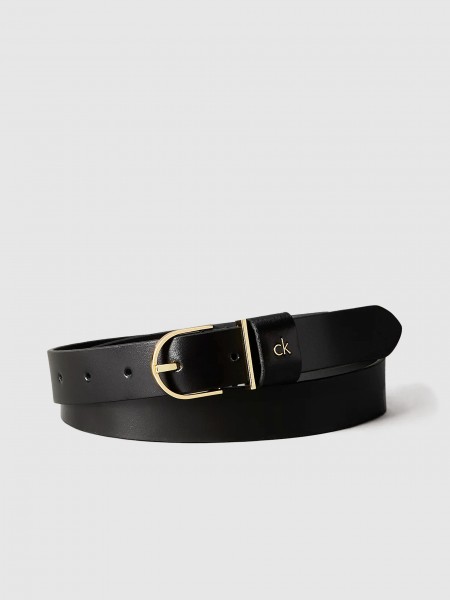 Belt Woman Black Calvin Klein