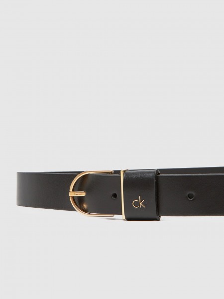 Cinturon Mujer Negro Calvin Klein Cinturon Mujer Negro Calvin Klein