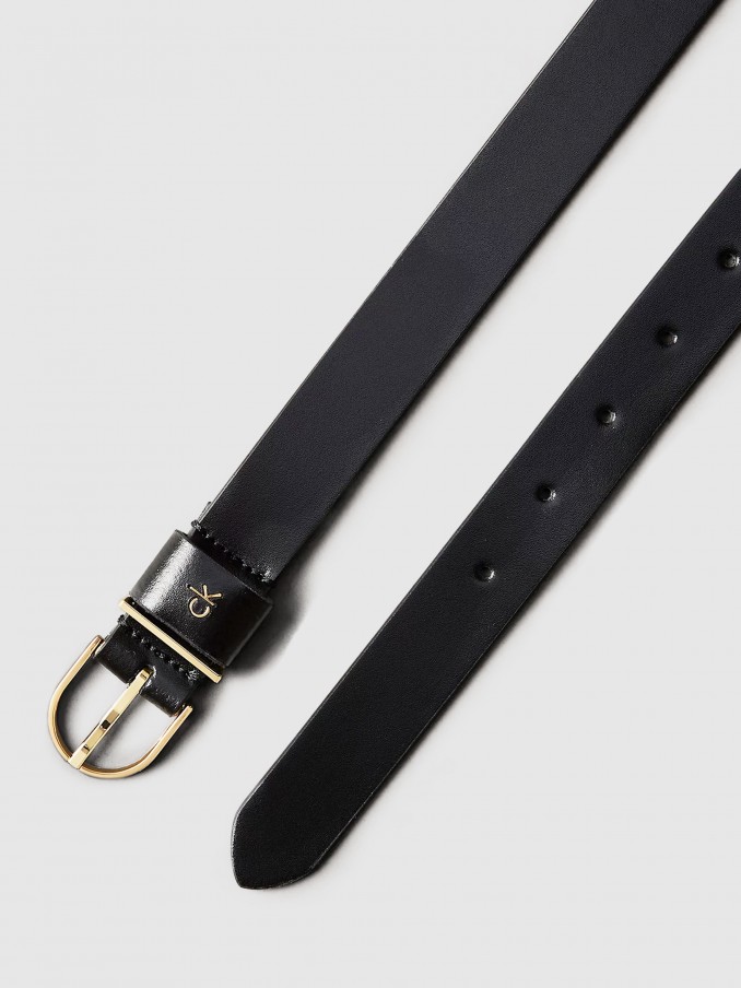 Belt Woman Black Calvin Klein