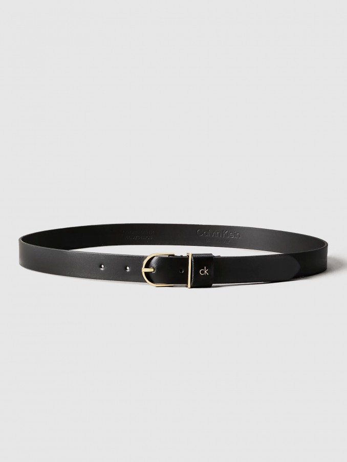 Belt Woman Black Calvin Klein