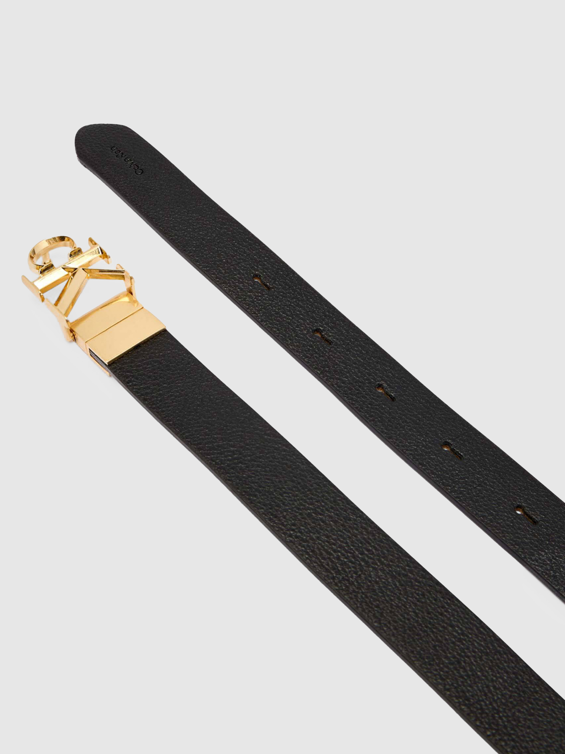Cinturon Mujer Negro Calvin Klein