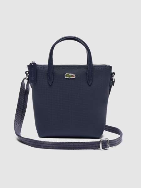 Shoppers Woman Navy Blue Lacoste