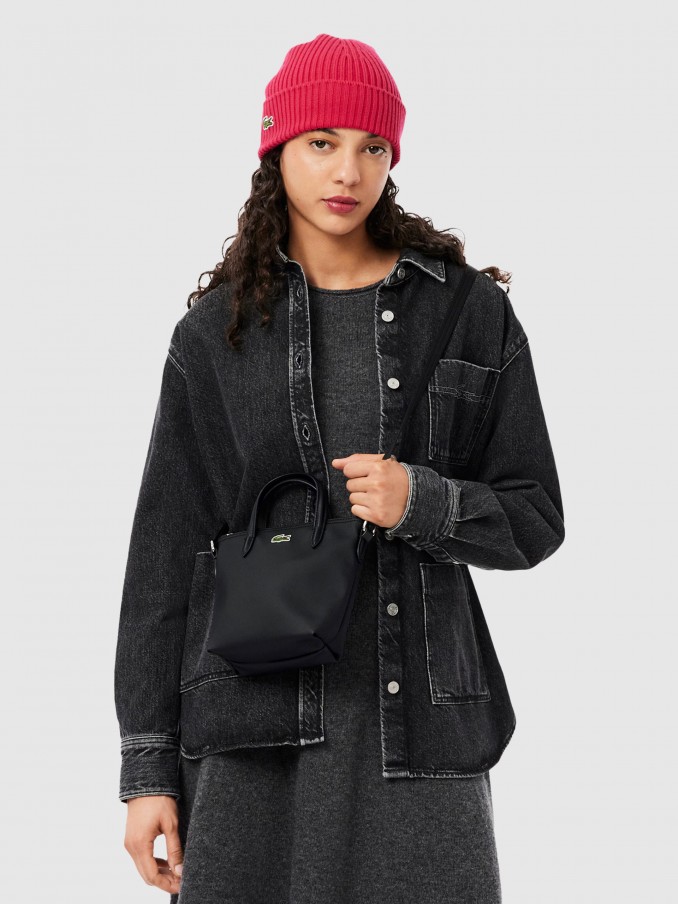 Bolsos Mujer Negro Lacoste