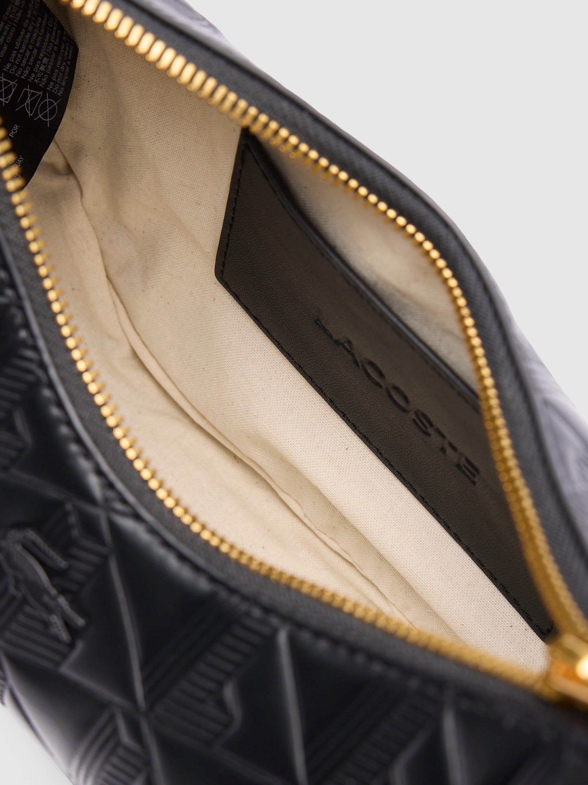 Bolsos de Hombro Mujer Negro Lacoste