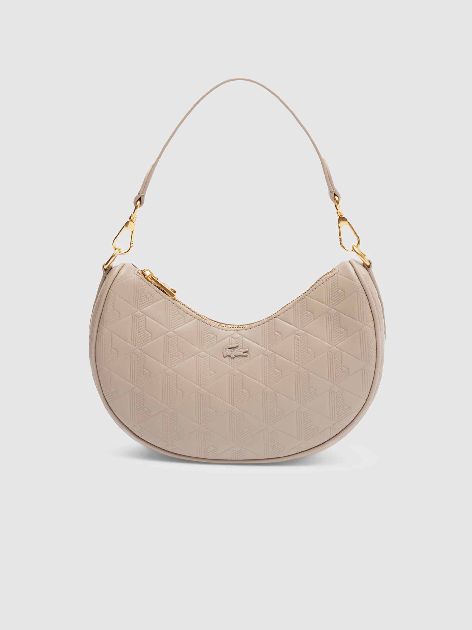Bolsos de Hombro Mujer Beige Lacoste