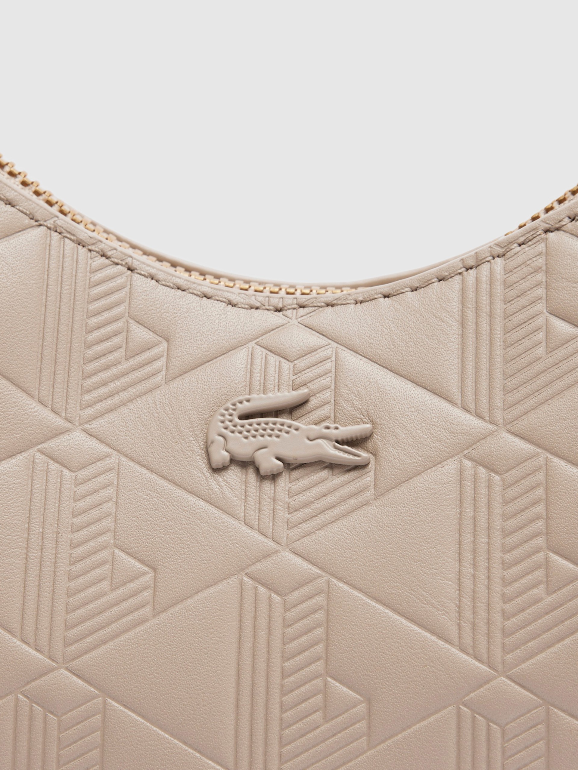 Bolsos de Hombro Mujer Beige Lacoste