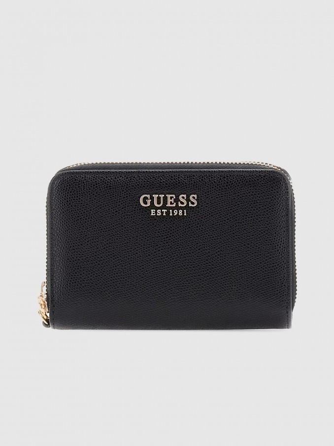 Monedero Mujer Negro Guess