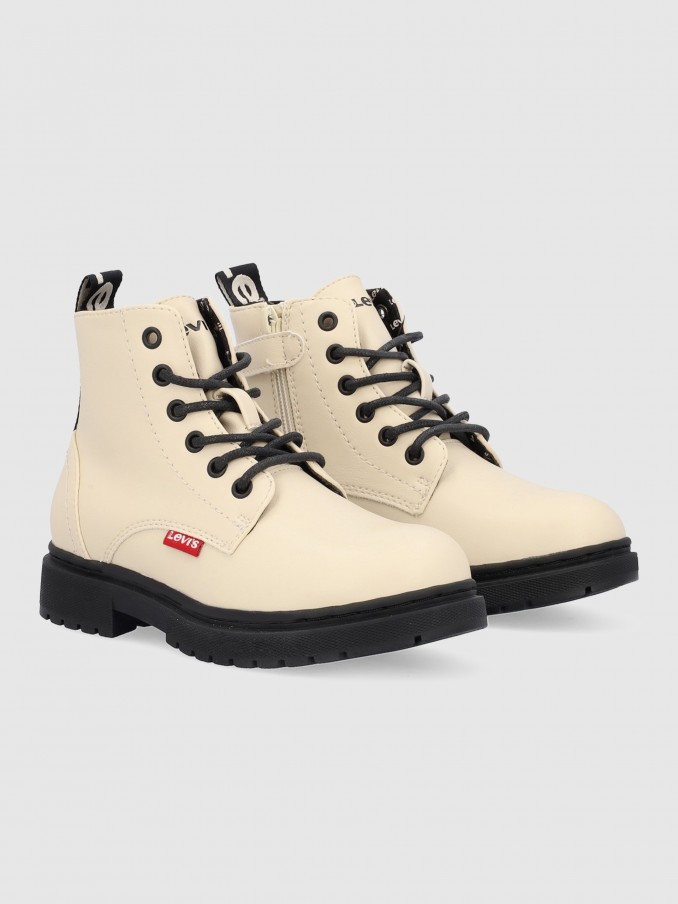 Boots Girl White Levis