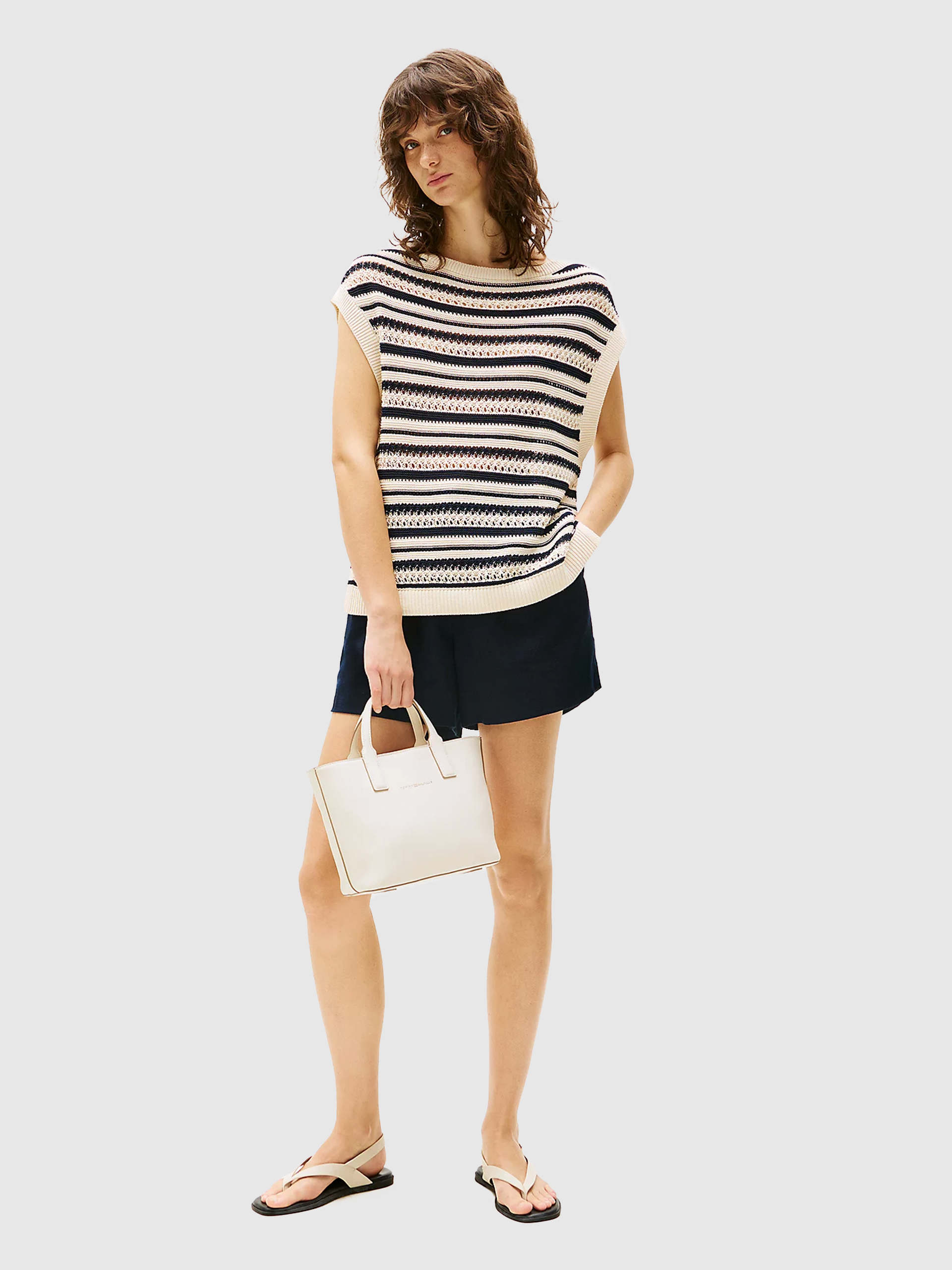 Tote Bags Mulher Th Logotape Mini Tote Tommy Jeans