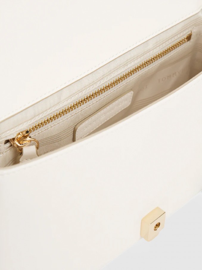 Shoulder Bags Woman Cream Tommy Jeans