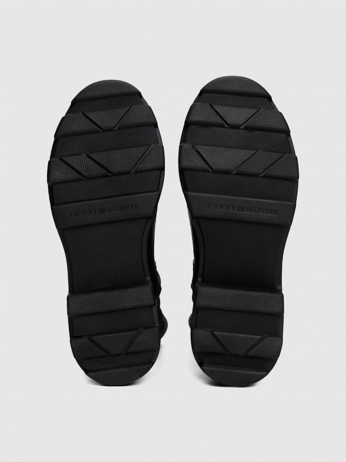 Botas Mujer Negro Tommy Jeans