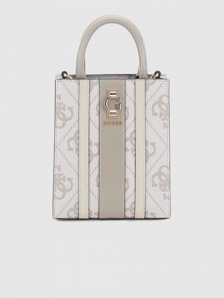 Tote Bags Woman Cream Guess