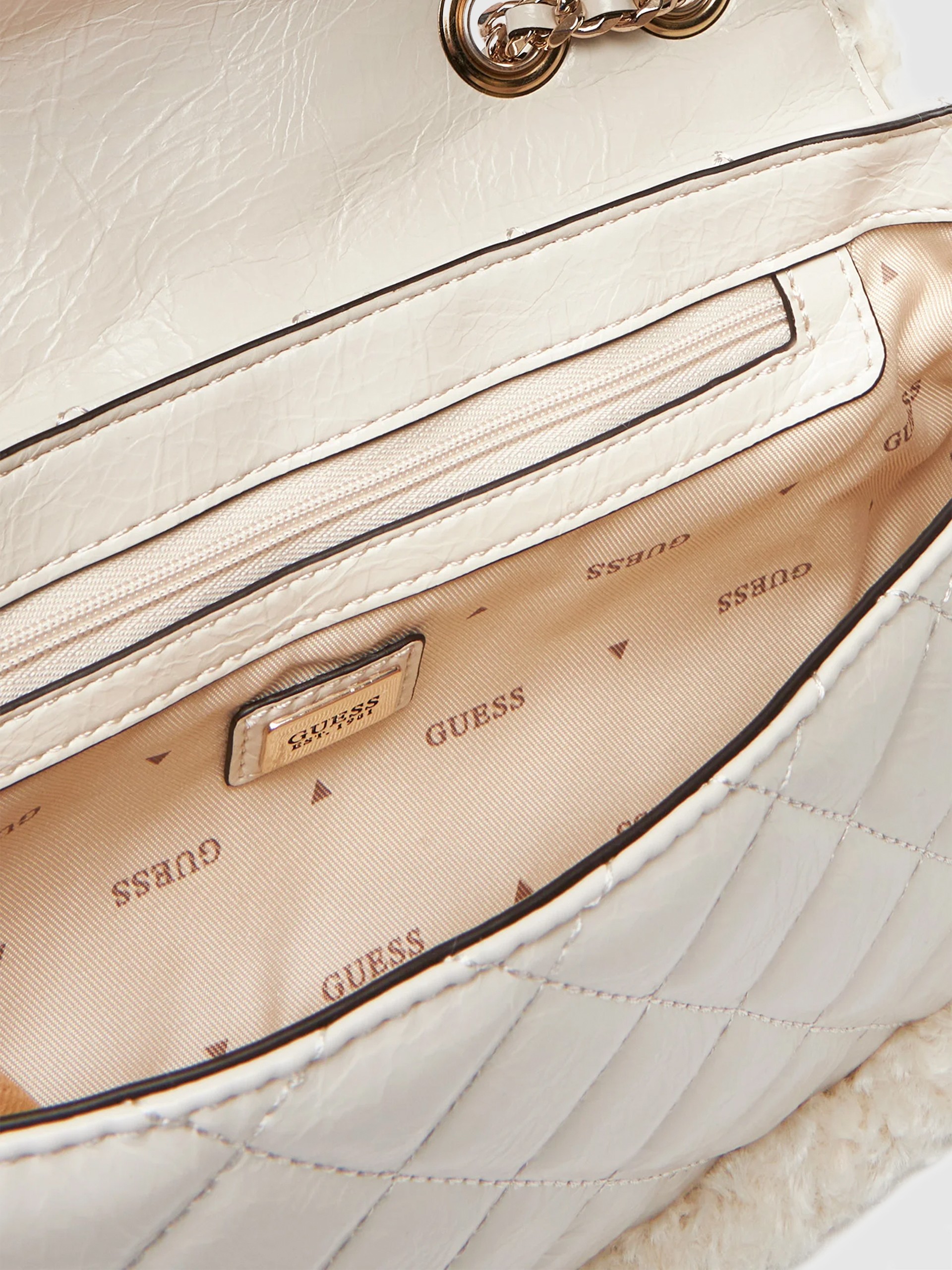 Shoulder Bags Woman Cream Guess